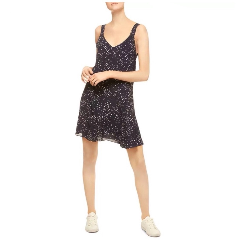 Sanctuary Harlow Rockstar Navy Blue Starry Dress - Size S